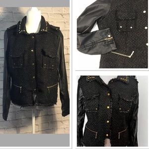 Moto boucle jacket
